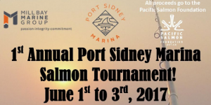 Port Sidney Marine Salmon Tournament announcement